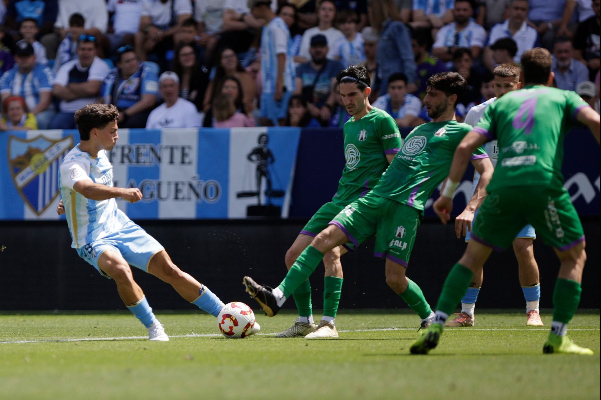 El ascenso del Malagueño en La Rosaleda, en fotos