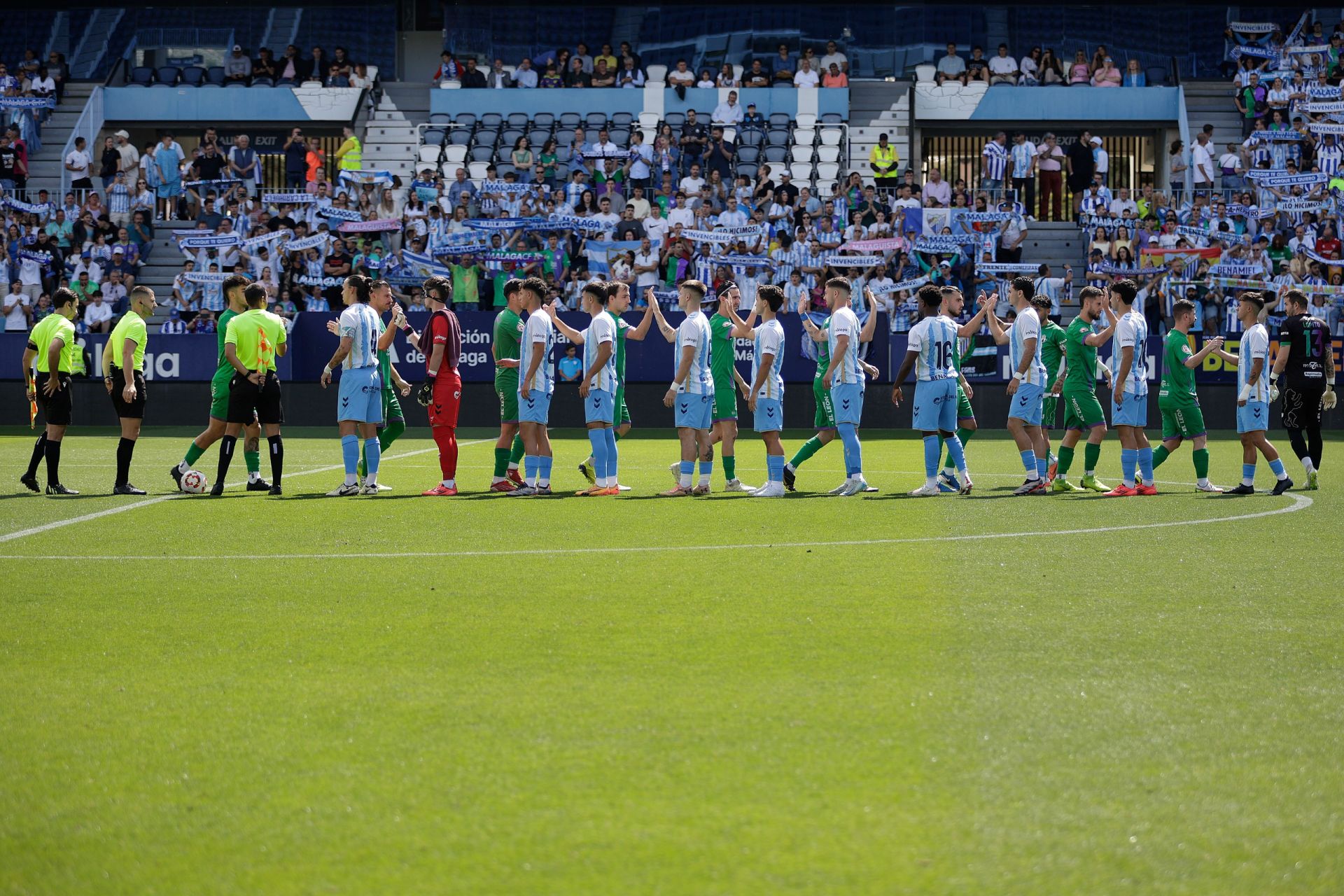 El ascenso del Malagueño en La Rosaleda, en fotos