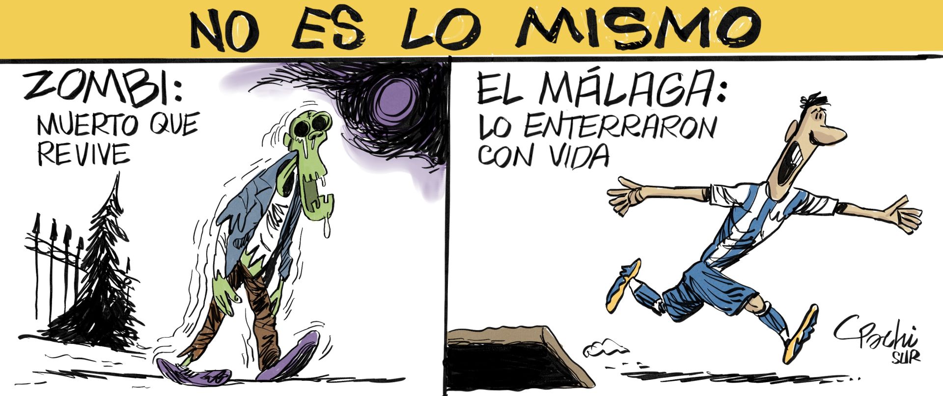 La actualidad deportiva del mes de mayo, en las viñetas de Pachi