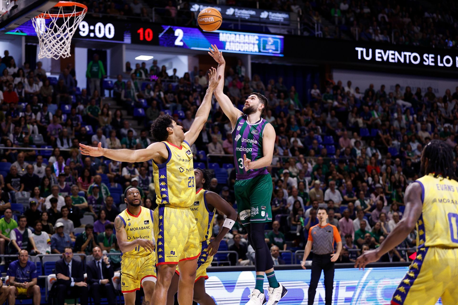 El Unicaja-Andorra en fotos