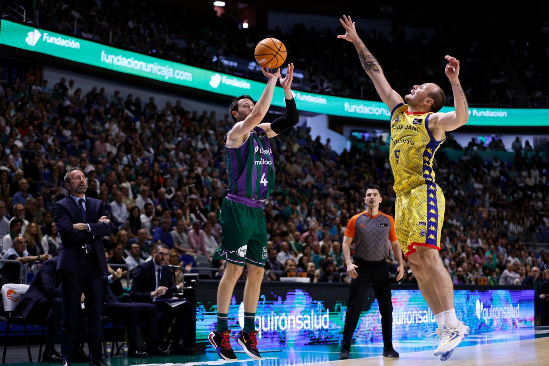 El Unicaja-Andorra en fotos