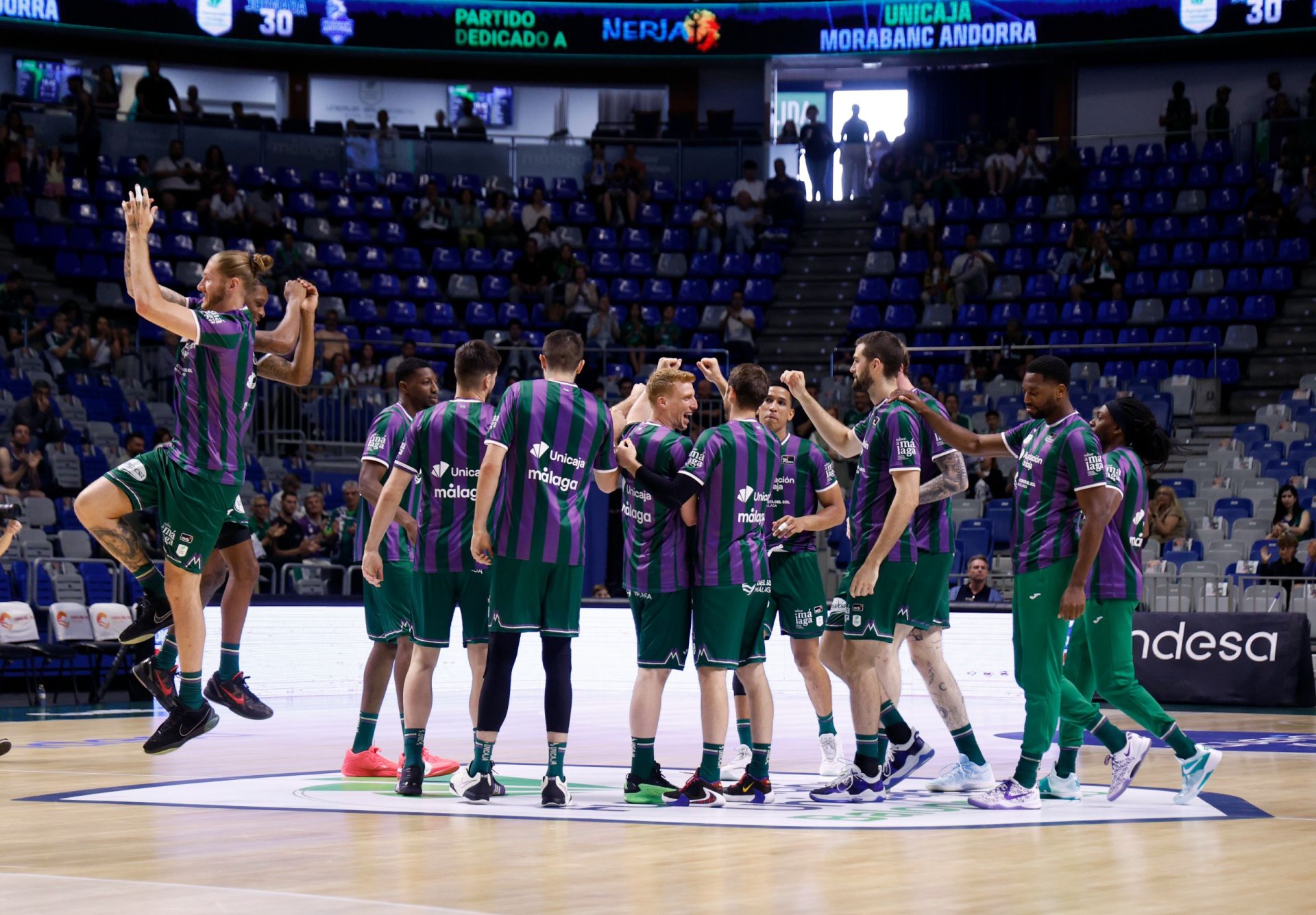 El Unicaja-Andorra en fotos