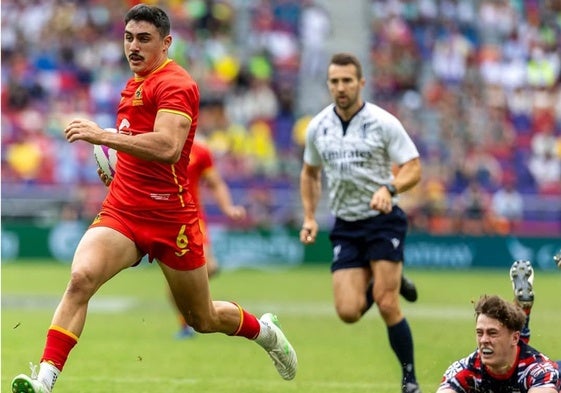 El marbellí Jeremy Trevithick, histórico subcampeón del mundo de rugby