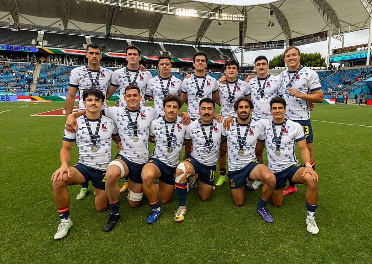 Imagen secundaria 1 - El marbellí Jeremy Trevithick, histórico subcampeón del mundo de rugby