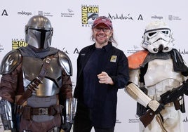 Santiago Segura en la presentación de la San Diego Comic-Con Málaga 2025.