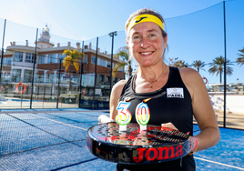 El Aula de Deportes de SUR homenajeará a la 'Reina del Pádel', Carolina Navarro