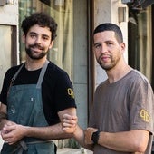 Pablo Zamudio y Cristian Fernández, cocineros invitados al ciclo.