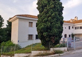 Imagen de la residencia en El Olivar que se está transformando en un centro de detención de menores.