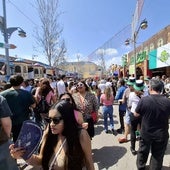 Ambiente en la Feria de los Países.