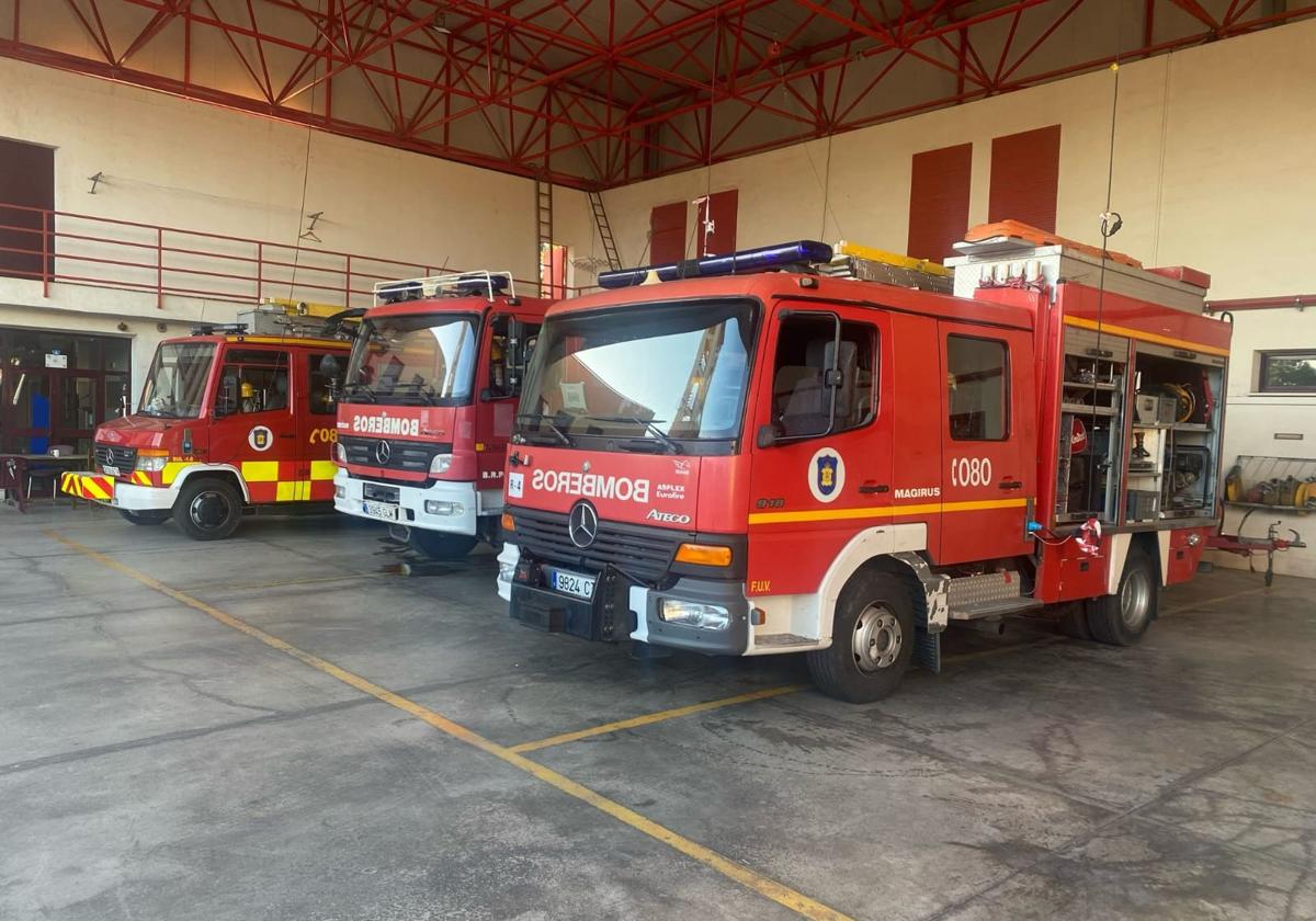 Roban en el parque de bomberos de Churriana herramientas para futuros asaltos