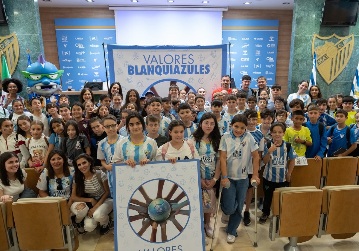 Alfonso Herrero transmite los 'Valores Blanquiazules'
