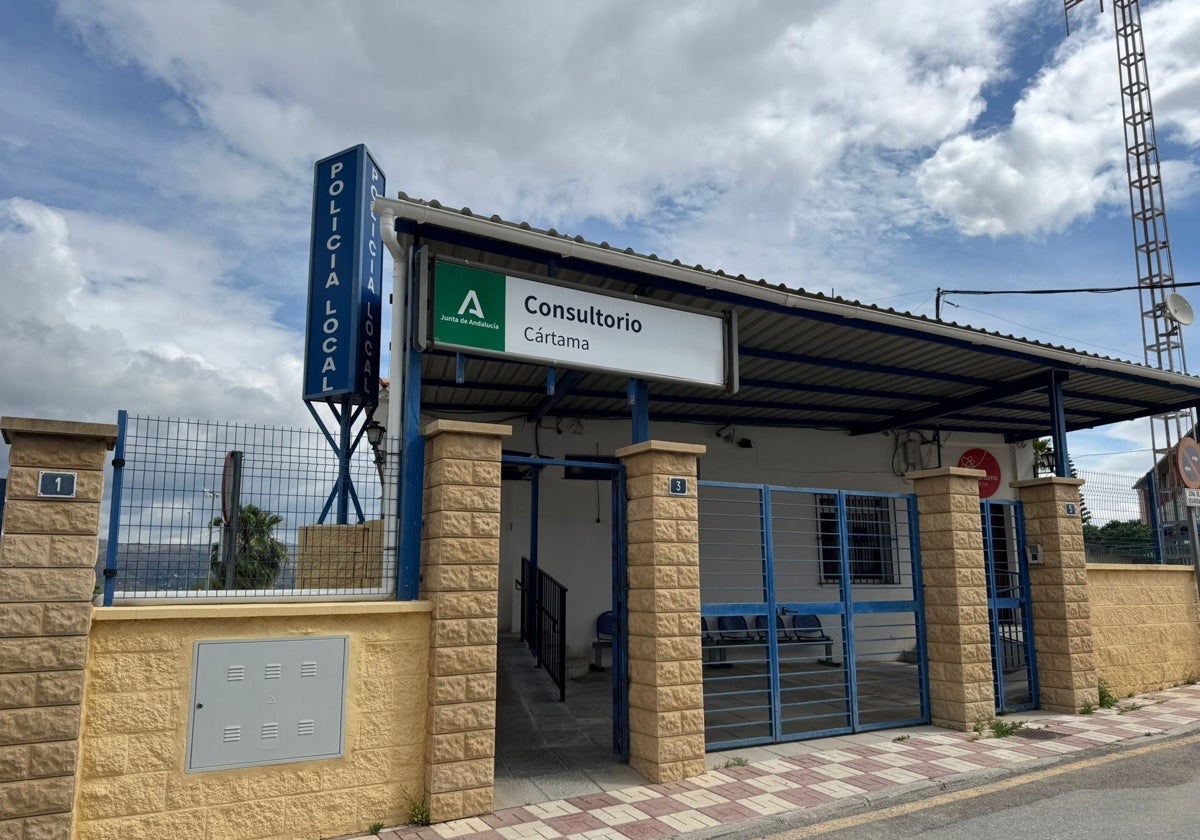 La antigua Jefatura de Policía, ubicación provisional del servicio de atención sanitaria primaria en Cártama Pueblo