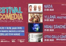 Pablo Puyol e Yllana Teatro, en el Festival de la Comedia de Rincón de la Victoria