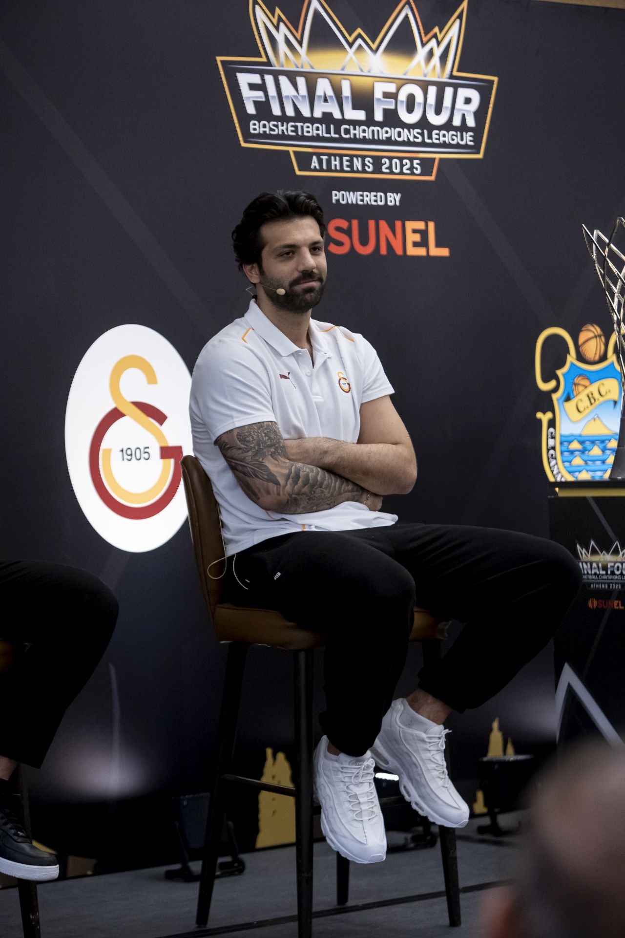 La presentación en Atenas de la Final Four de la BCL, en fotos