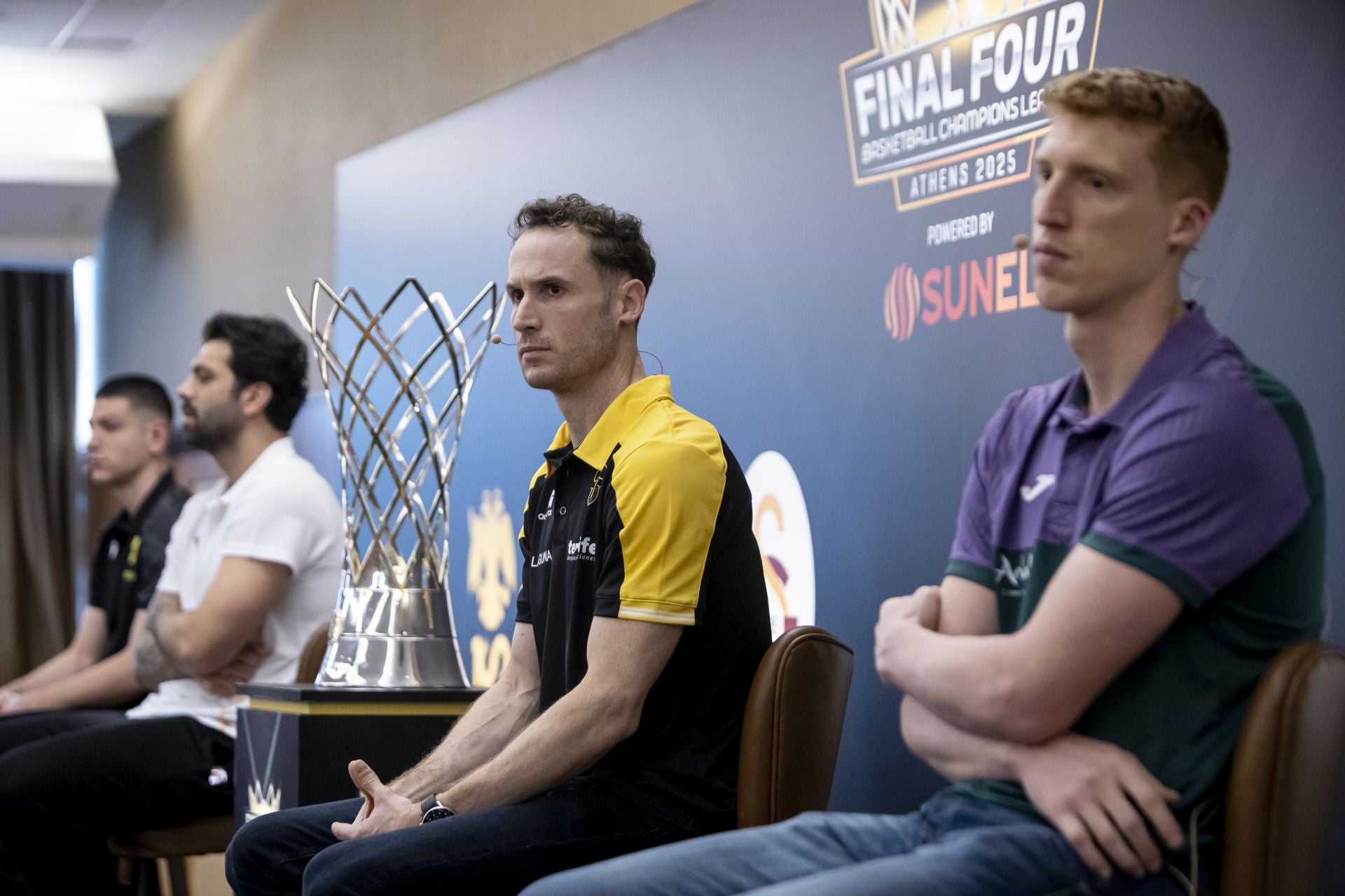 La presentación en Atenas de la Final Four de la BCL, en fotos