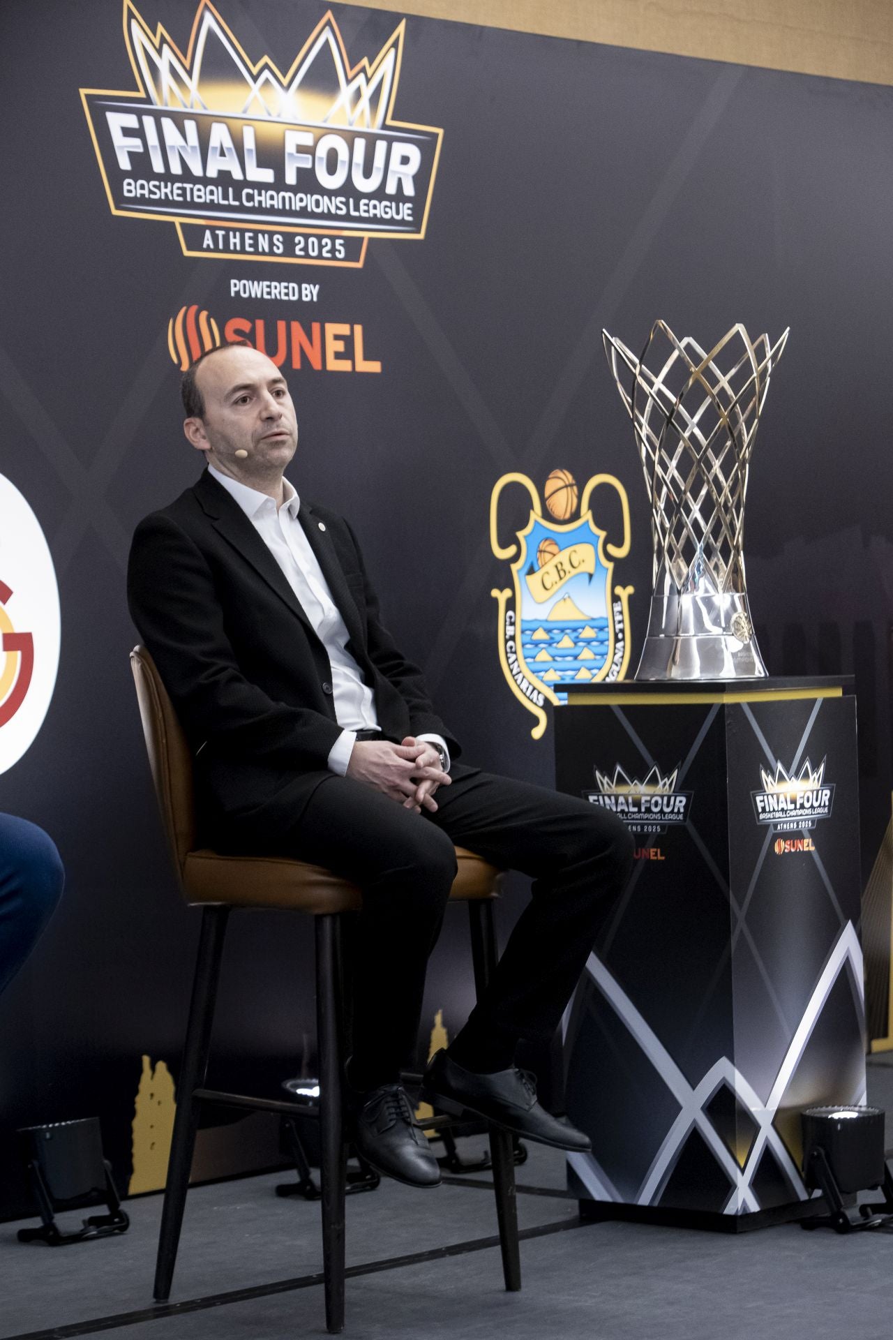 La presentación en Atenas de la Final Four de la BCL, en fotos
