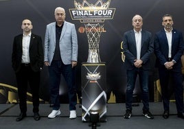 La presentación en Atenas de la Final Four de la BCL, en fotos