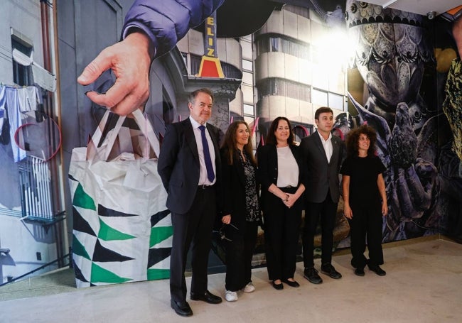 Luis Lafuente, Noelia G. Bandera, Mariana Pineda, Sema D'Acosta y Alba Moreno.