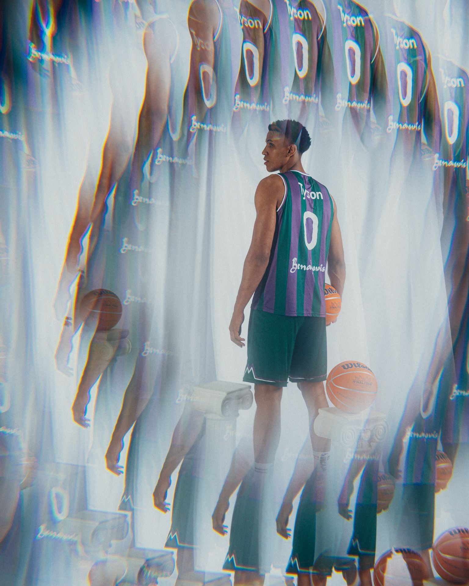 La sesión oficial de fotos del Unicaja para la Final Four de Atenas