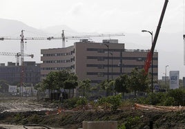 Viviendas en construcción en Málaga
