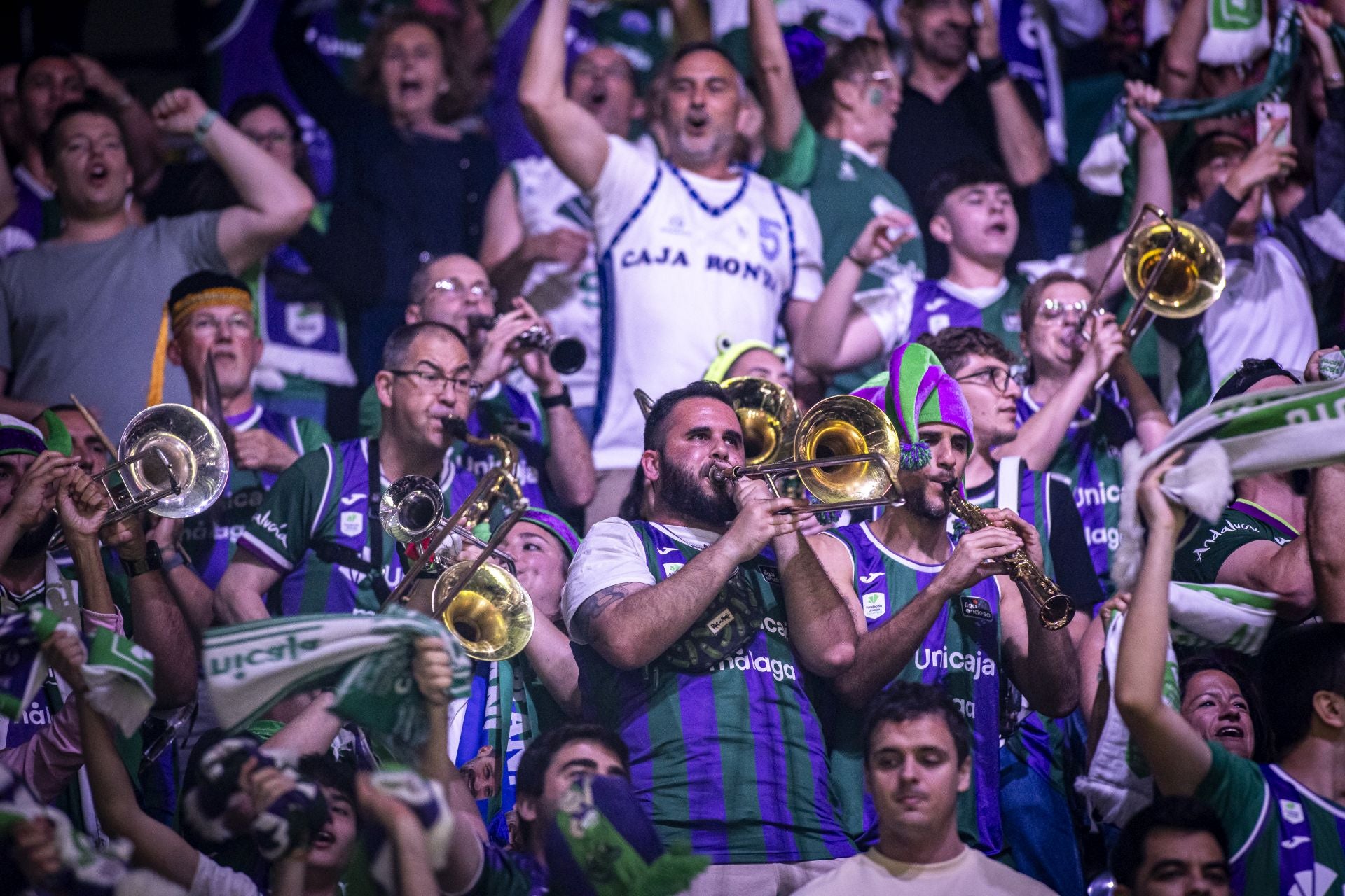 El Unicaja - AEK Atenas, en imágenes