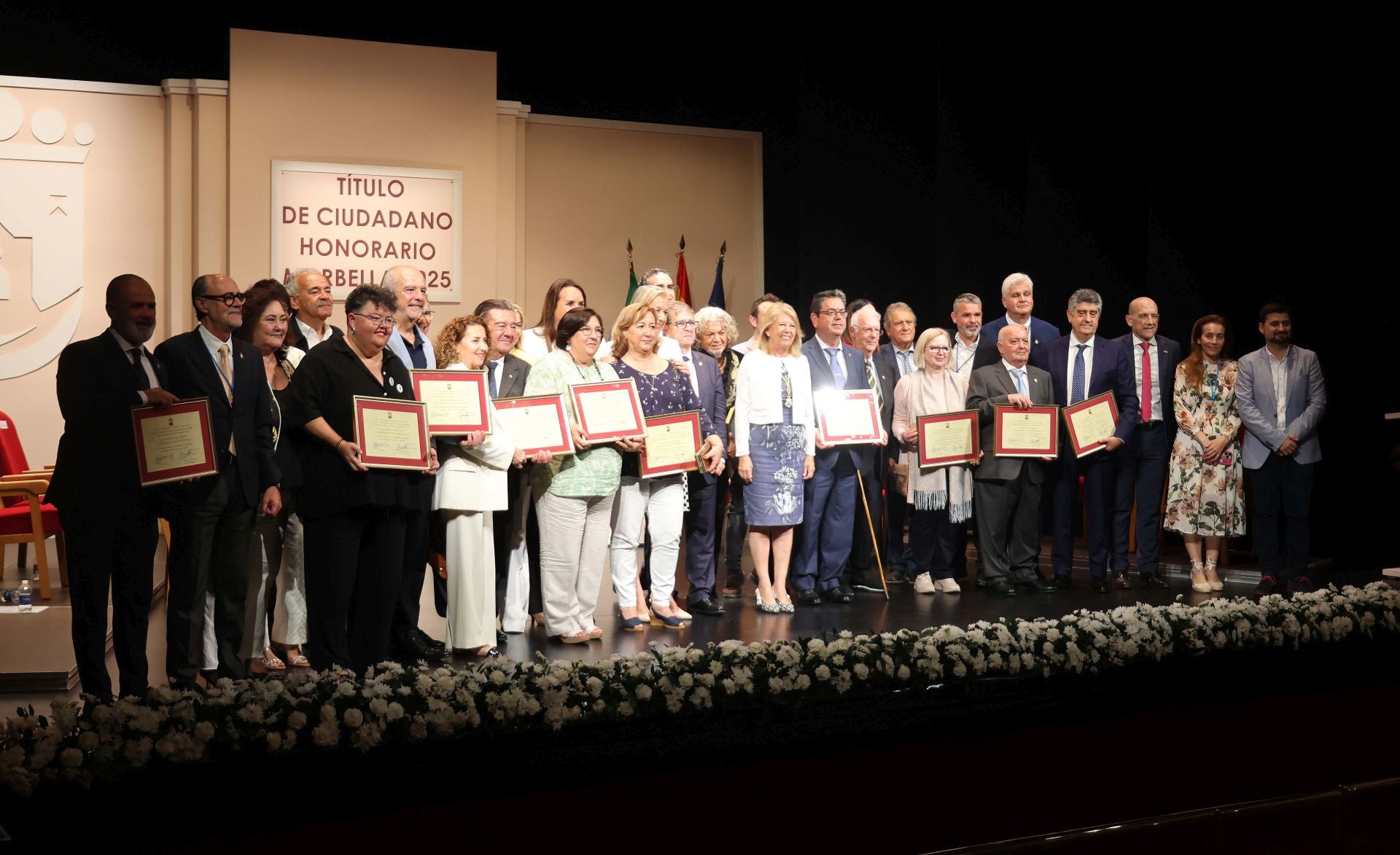 Marbella reconoce a sus Ciudadanos Honorarios de 2025