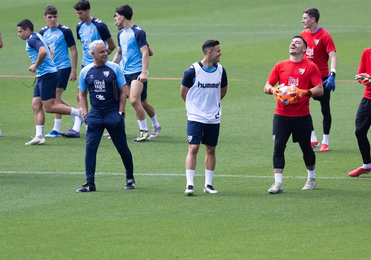 Esta es la convocatoria de 23 jugadores del Málaga para el partido frente al Eldense