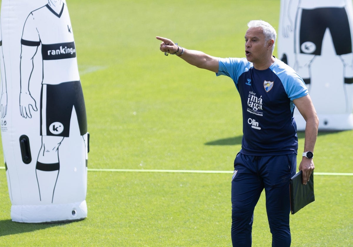 El Málaga, ante su primera bola de partido