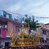 La Divina Pastora procesionó este año coincidiendo con el día de su festividad.