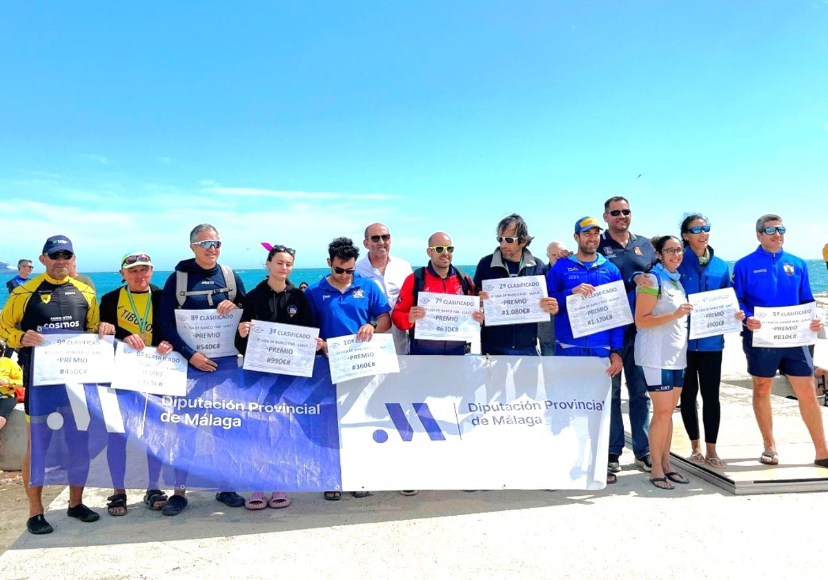El Real Club Mediterráneo, vencedor absoluto de la XI Liga Andaluza de banco fijo en llaut