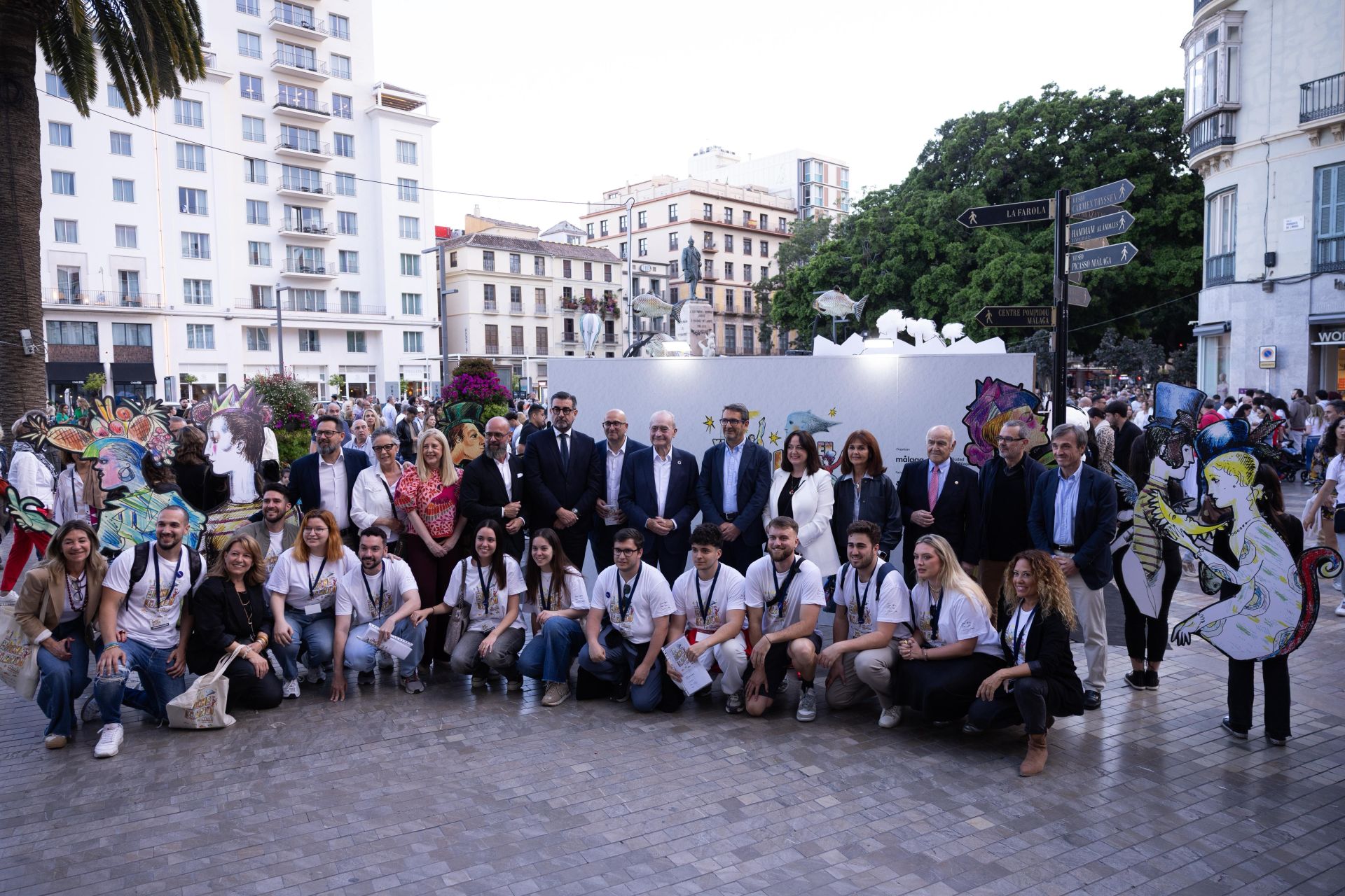 La Noche en Blanco de Málaga 2025, en imágenes