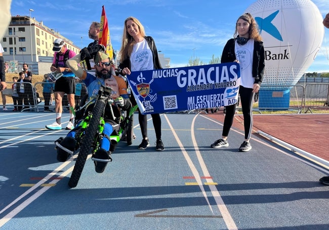 Momentos previos a la salida.