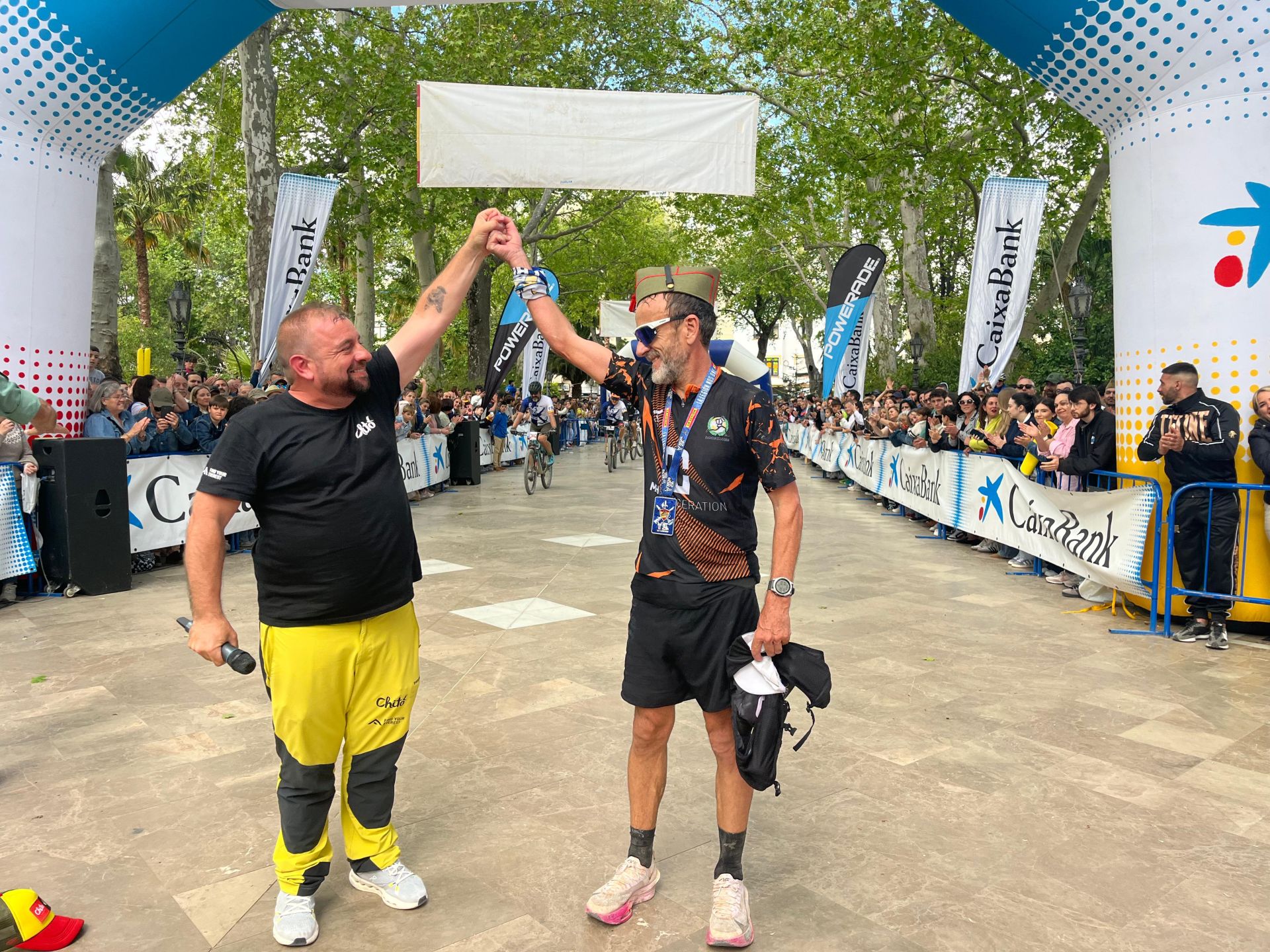 Kiko Martínez, ganador entre los corredores a pie