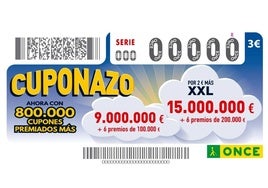 Resultado del sorteo del Cuponazo de la ONCE del viernes, 16 de mayo de 2025