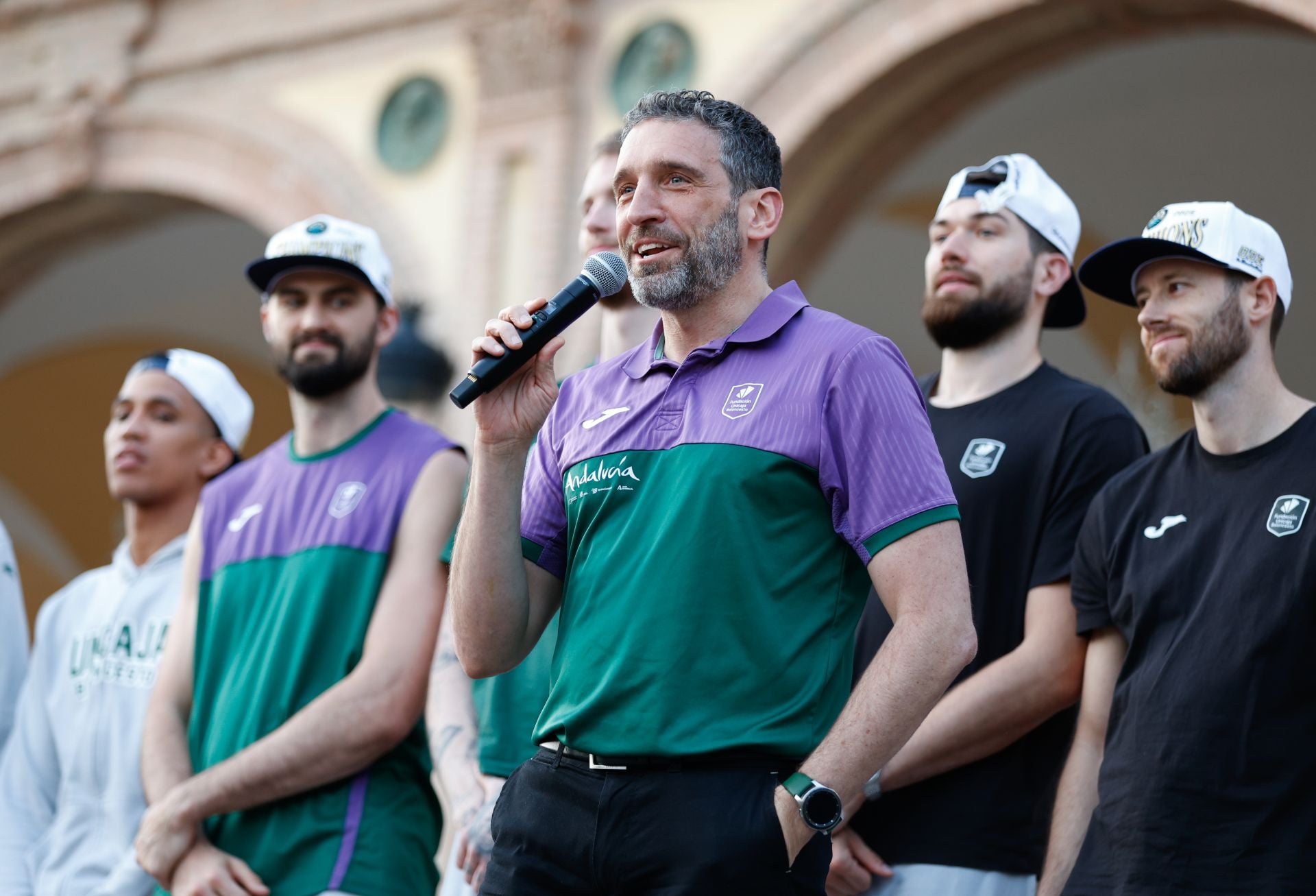La fiesta de la Champions en Málaga