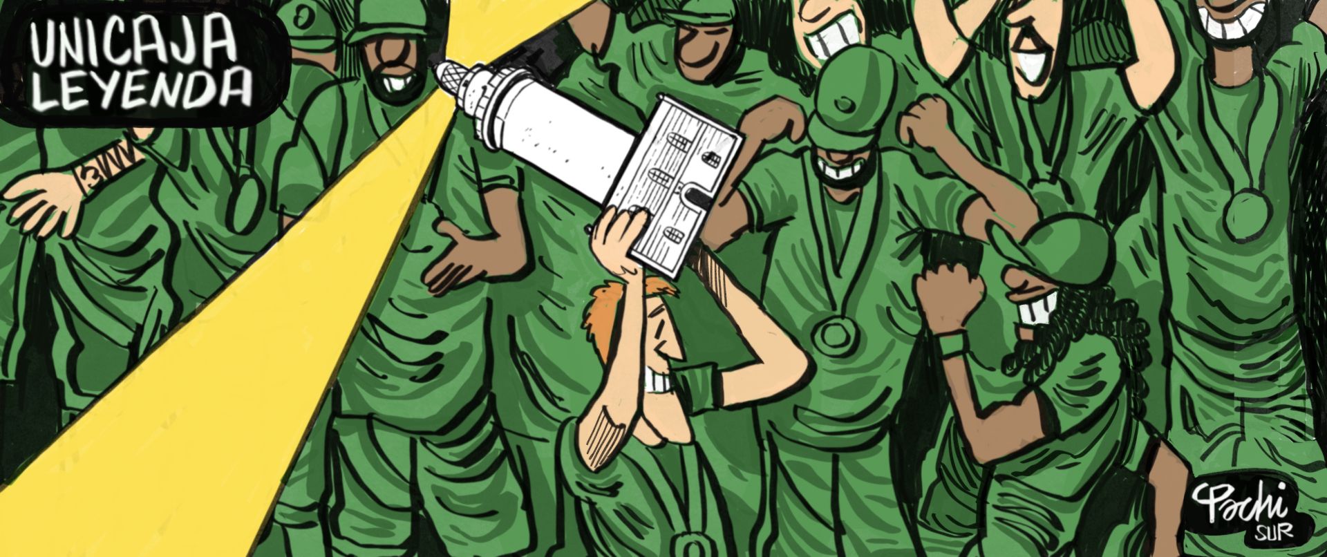 La actualidad deportiva del mes de mayo, en las viñetas de Pachi