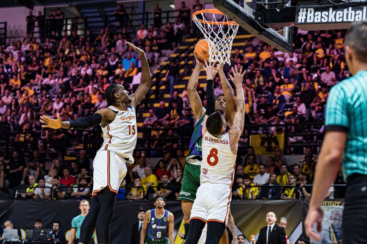 El Galatasaray - Unicaja de la Final Four de la Champions, en imágenes