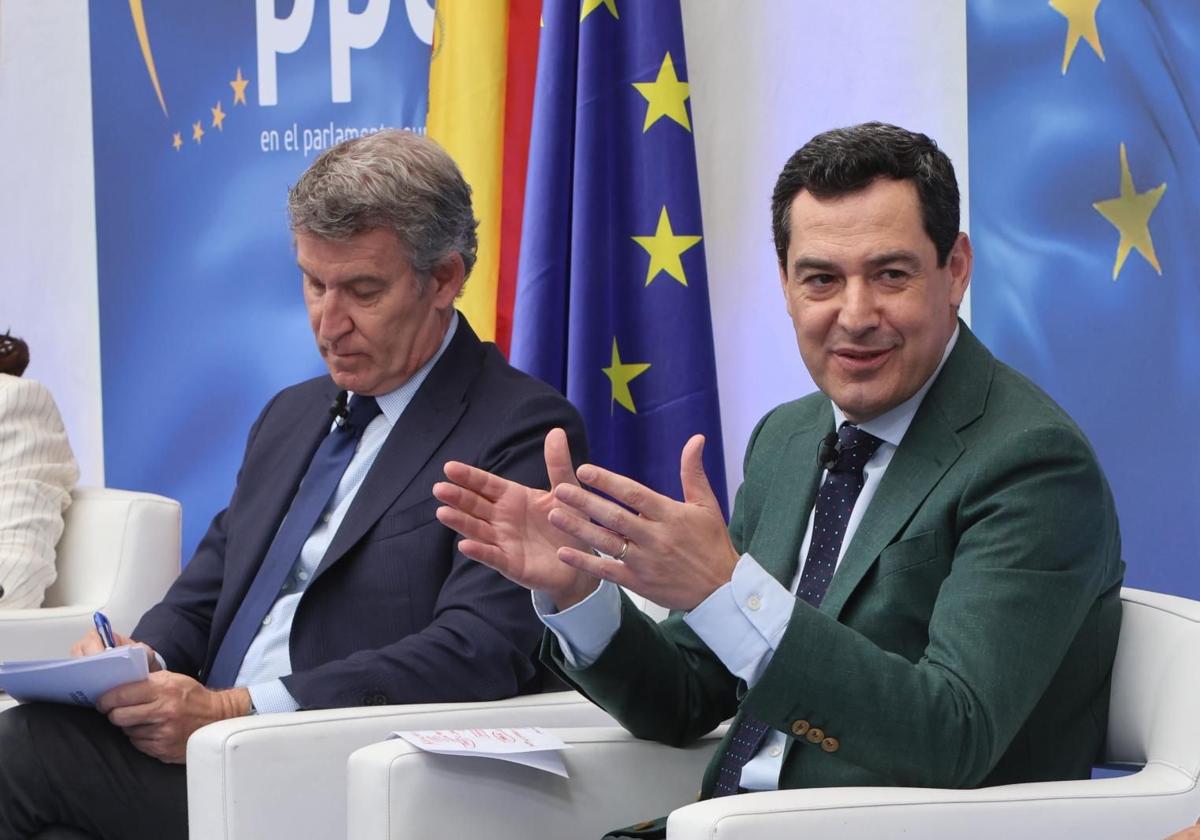 Juanma Moreno cree que Pedro Sánchez podría intentar hacer coincidir las elecciones generales y las andaluzas