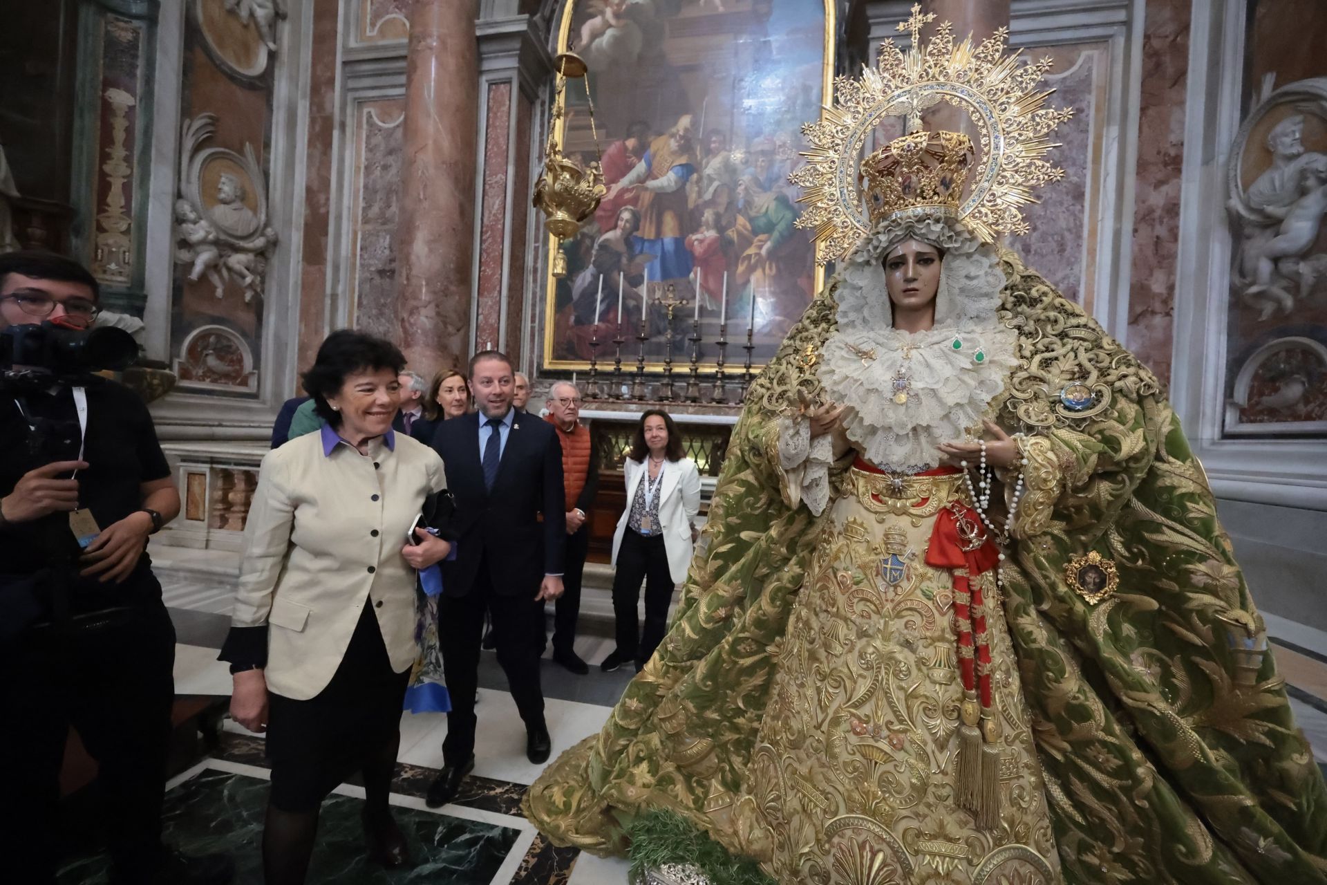 La Esperanza de Málaga, en San Pedro del Vaticano