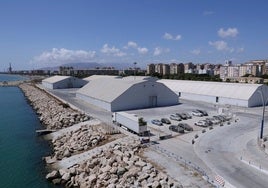 Vista panorámica del emplazamiento del futuro Auditorio y la Marina.