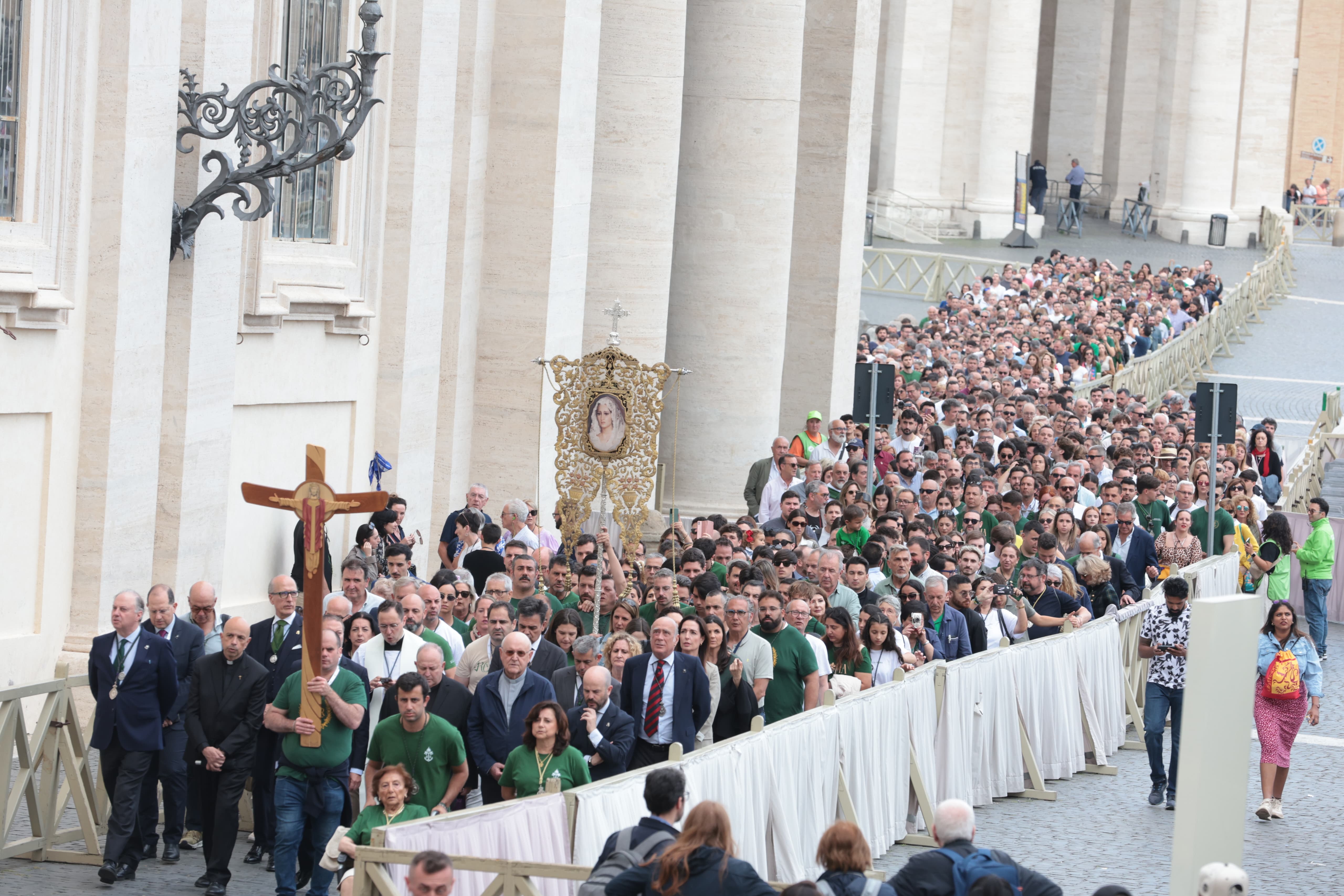 La Esperanza de Málaga, en San Pedro del Vaticano