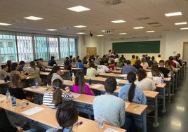 Imagen de un examen del SAS.