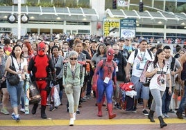 Asistentes a la última San Diego Comic-Con en California