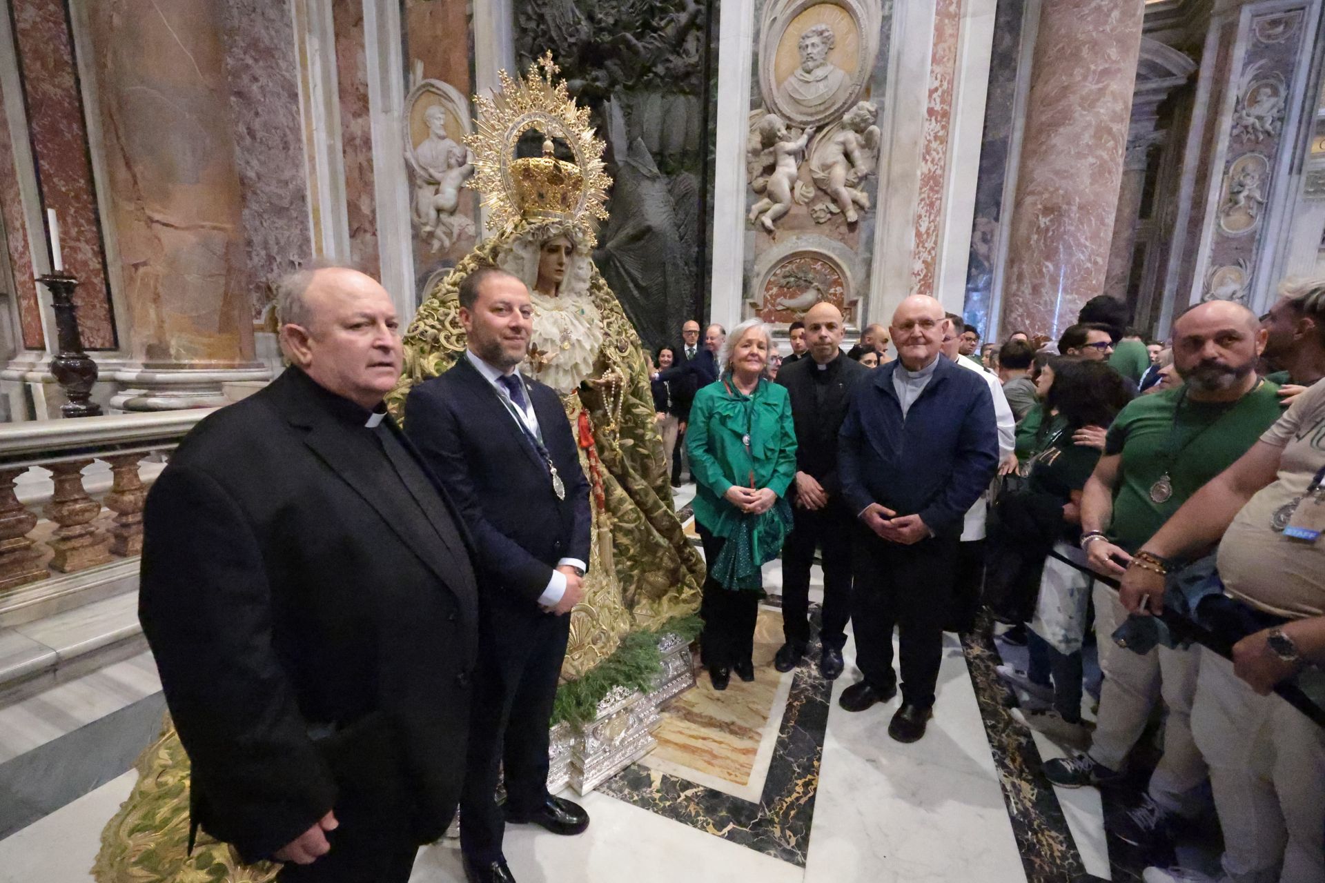 La Esperanza de Málaga, en San Pedro del Vaticano
