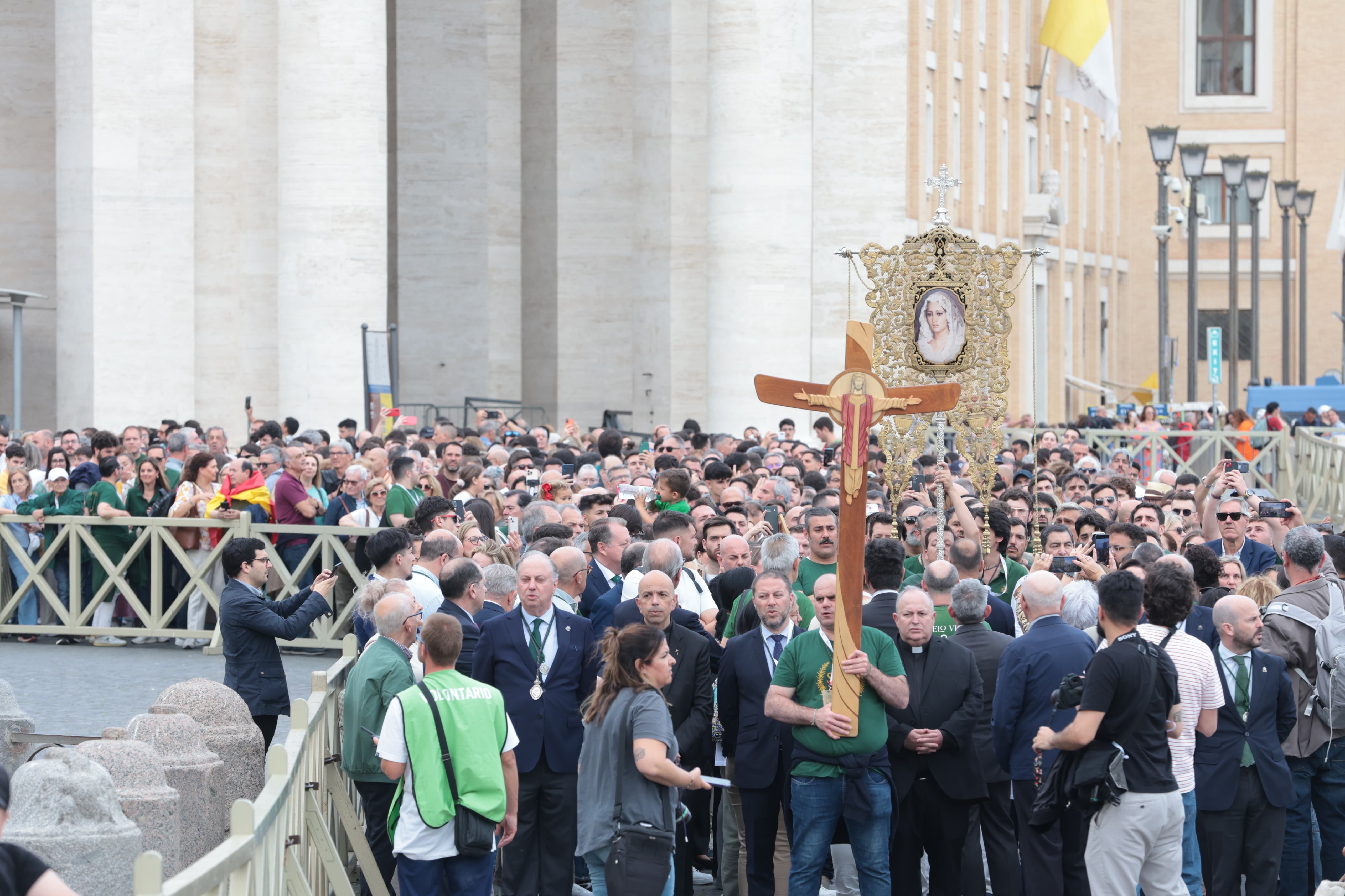 La Esperanza de Málaga, en San Pedro del Vaticano