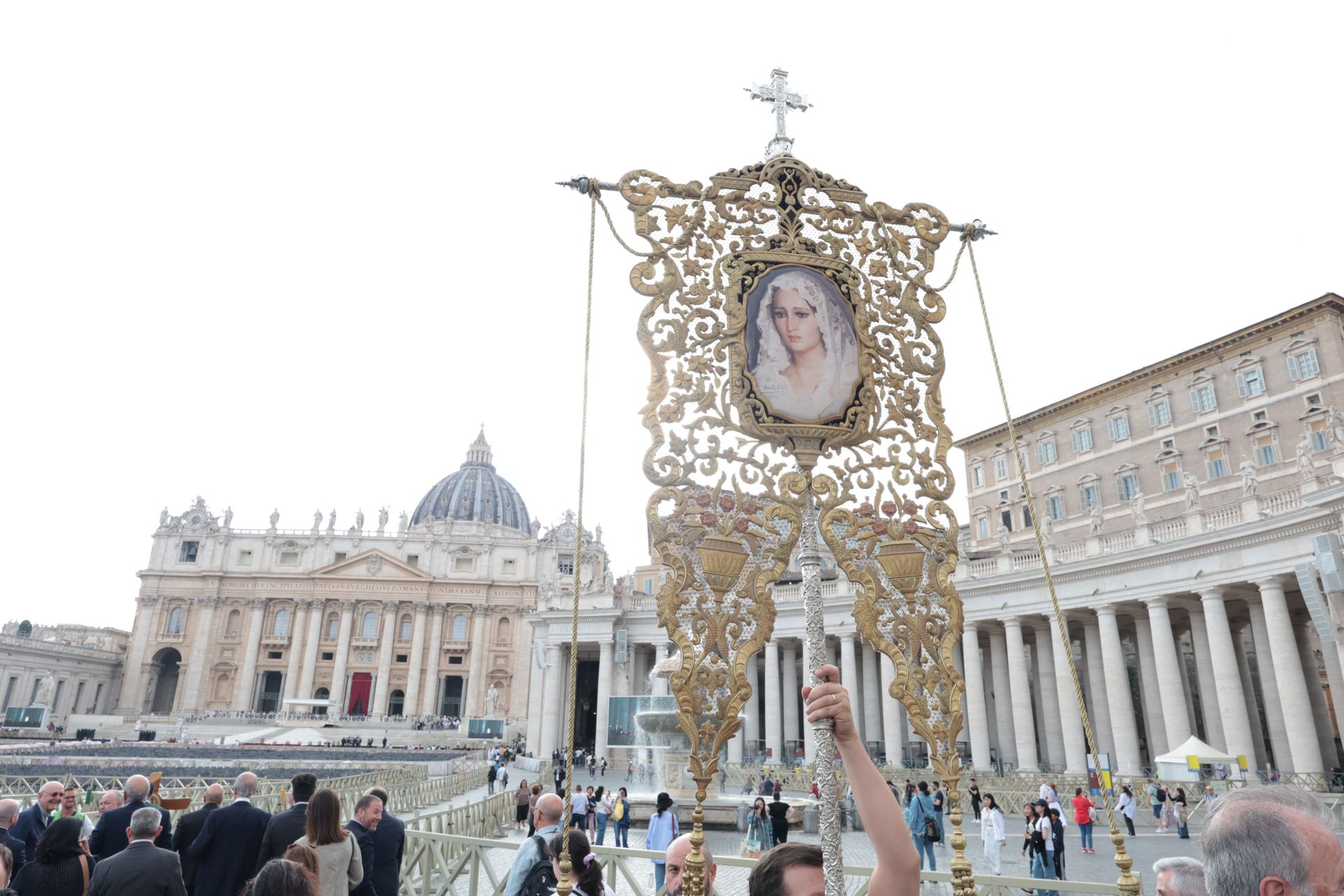 La Esperanza de Málaga, en San Pedro del Vaticano