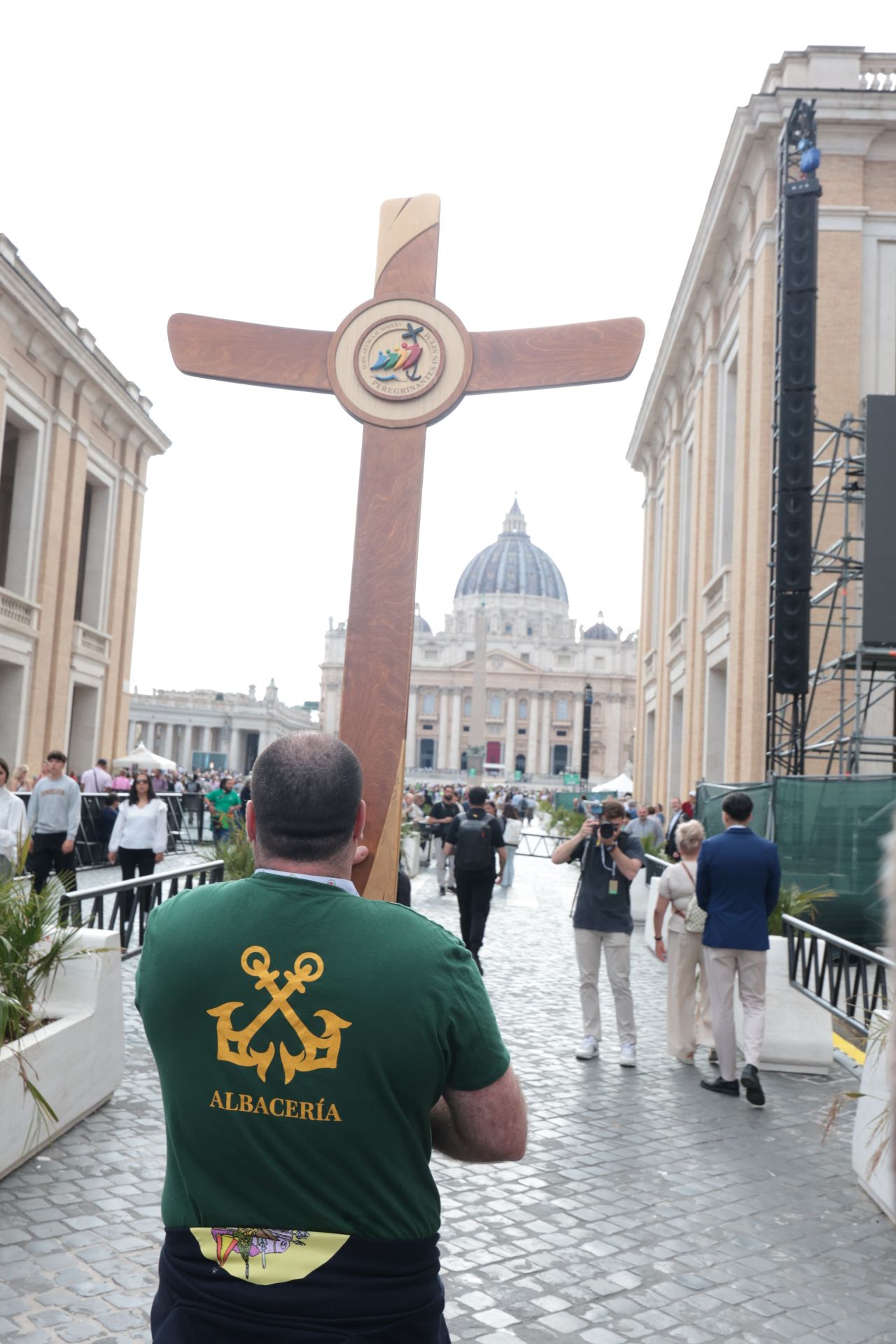 La Esperanza de Málaga, en San Pedro del Vaticano