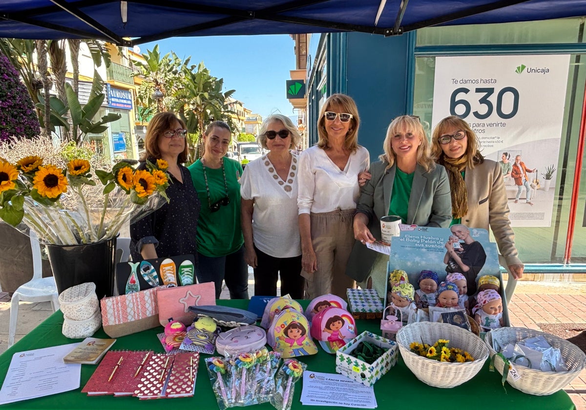 La Asociación Grupo Girasoles recauda fondos contra el cáncer infantil en Alhaurín de la Torre