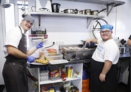Los Supercurrantes, una iniciativa de formación y trabajo en hostelería para jóvenes con discapacidad intalectual.