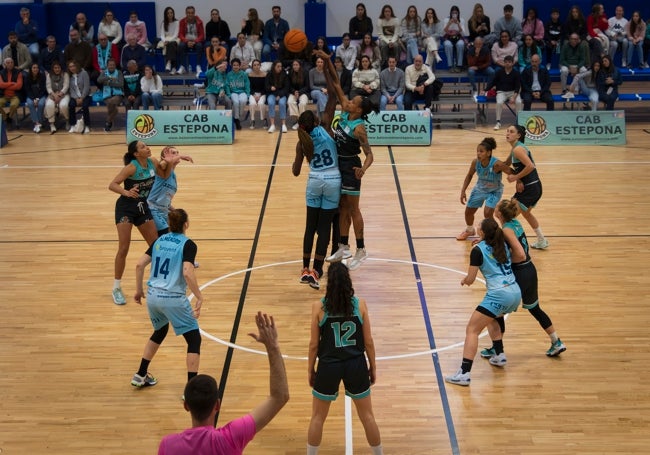 Duelo del CAB Estepona y el Mallorca, esta temporada.